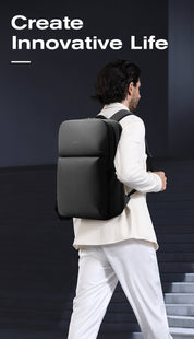 BANGE Bestseller: Schlanker, wasserdichter 15,6-Zoll-Laptop-Rucksack für Business und Schule 2