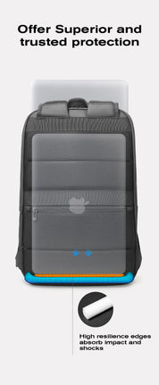 BANGE Bestseller: Schlanker, wasserdichter 15,6-Zoll-Laptop-Rucksack für Business und Schule 7