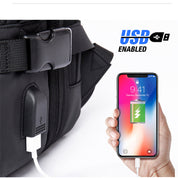 BANGE Business Trip Travel Wasserdichter Erweiterungsrucksack Flugzugelassener Handgepäck-Rucksack 9