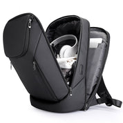 BANGE Business Wasserdichter Rucksack Geeignet für 15,6 Zoll Laptop Rucksack mit USB-Aufladung 4