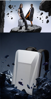 BANGE Hartschalen-Laptop-Rucksack mit TSA-Schloss 2