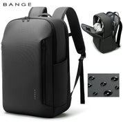 BANGE Heißer Verkauf Ergonomischer Wasserdichter Business Traveler Essential Laptop Rucksack 0