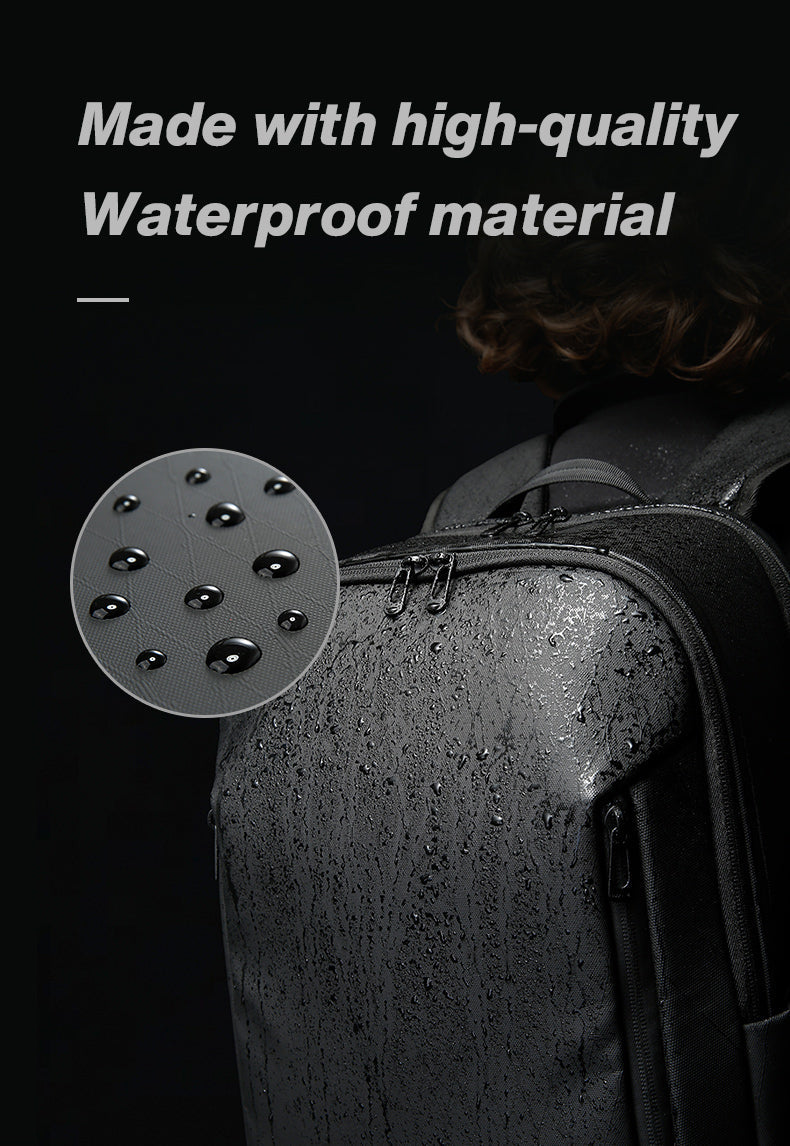 BANGE Heißer Verkauf Ergonomischer Wasserdichter Business Traveler Essential Laptop Rucksack 4