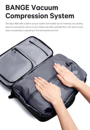 BANGE Heißer Verkauf Neue Ankunft 50L TSA Schloss Wasserdicht Männer Vakuum Kompression 1