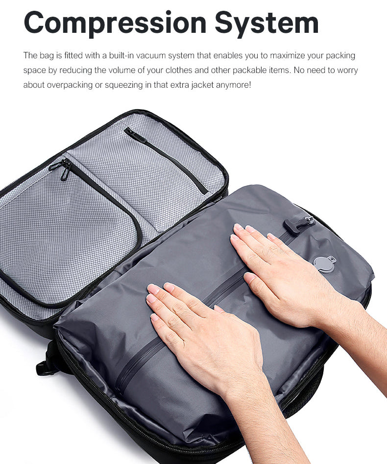 BANGE Heißer Verkauf Neue Ankunft 50L TSA Schloss Wasserdicht Männer Vakuum Kompression 1