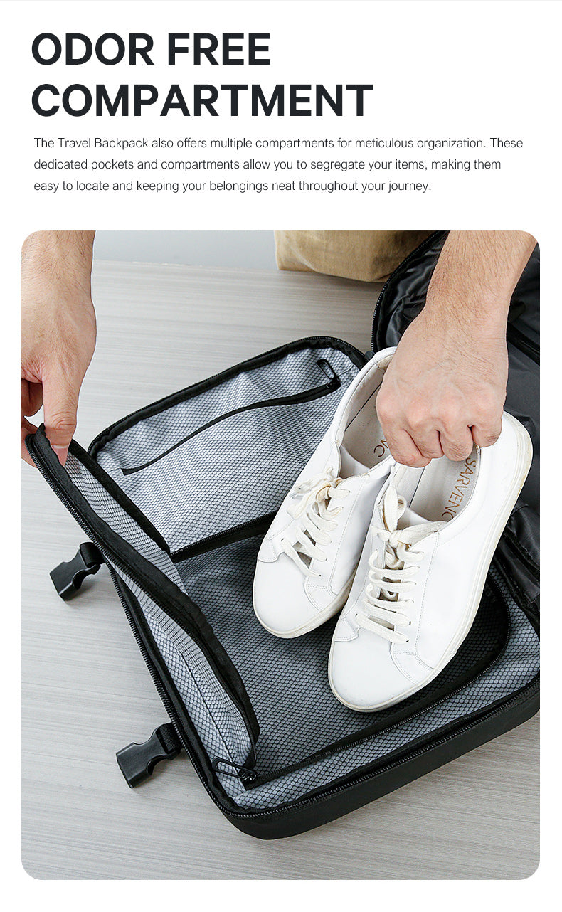 BANGE Heißer Verkauf Neue Ankunft 50L USB TSA Schloss Gewicht Griff Wasserdicht Männer Vakuum Kompression Laptop Rucksack 4