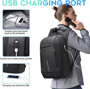 BANGE Leichter Reiserucksack, Laptop-Rucksack für 15,6-Zoll-Notebooks, modische Arbeitsrucksäcke für den Alltag für Männer und Frauen 5