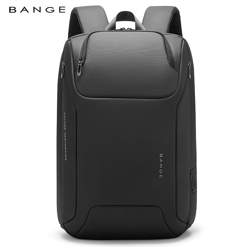 BANGE Minimalistischer Pendler-Business-Rucksack mit USB-Anschluss 0