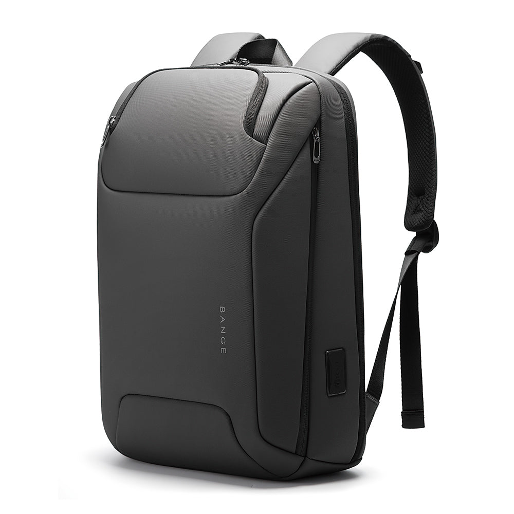 BANGE Minimalistischer Pendler-Business-Rucksack mit USB-Anschluss 10