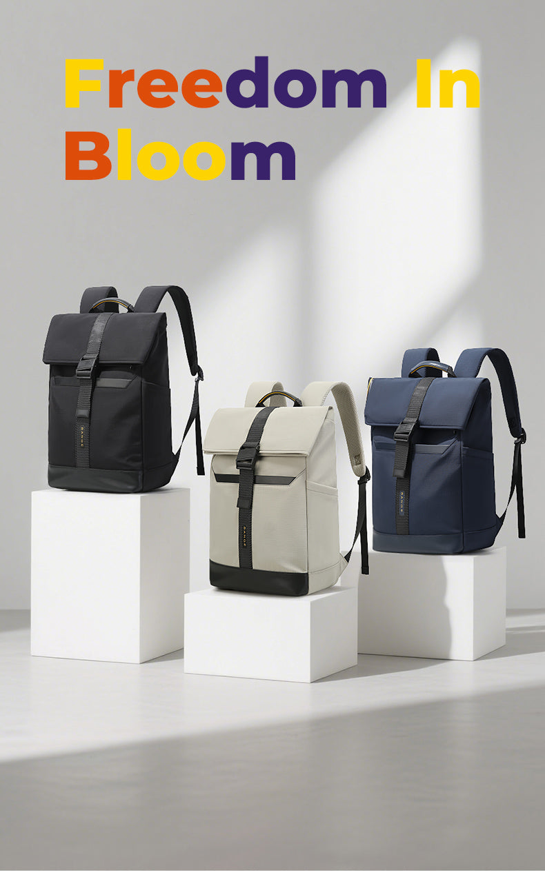 BANGE NEUHEITEN Wasserdichter, leichter Rolltop-Rucksack für den Schulweg 1