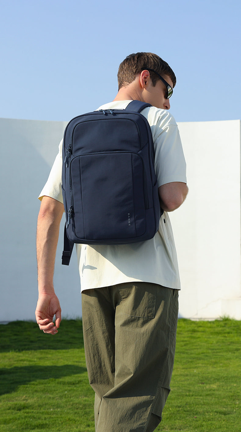 BANGE Neue Reise Wasserdicht Weich Leicht Student Casual Bag Männer Laptop Rucksack 6