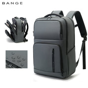 BANGE Neuer organisierter wasserdichter Pendler-Business-Schulrucksack 11