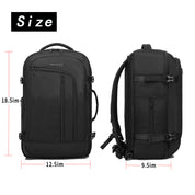 BANGE Reise-Rucksack für Übernachtungen, 40-Liter-Wochenendtasche mit FAA-Flugzulassung 2