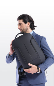 BANGE Stilvoller wasserdichter Urban Commuter Laptop-Rucksack USB-Anschluss & 15,6-Zoll-Laptop 2