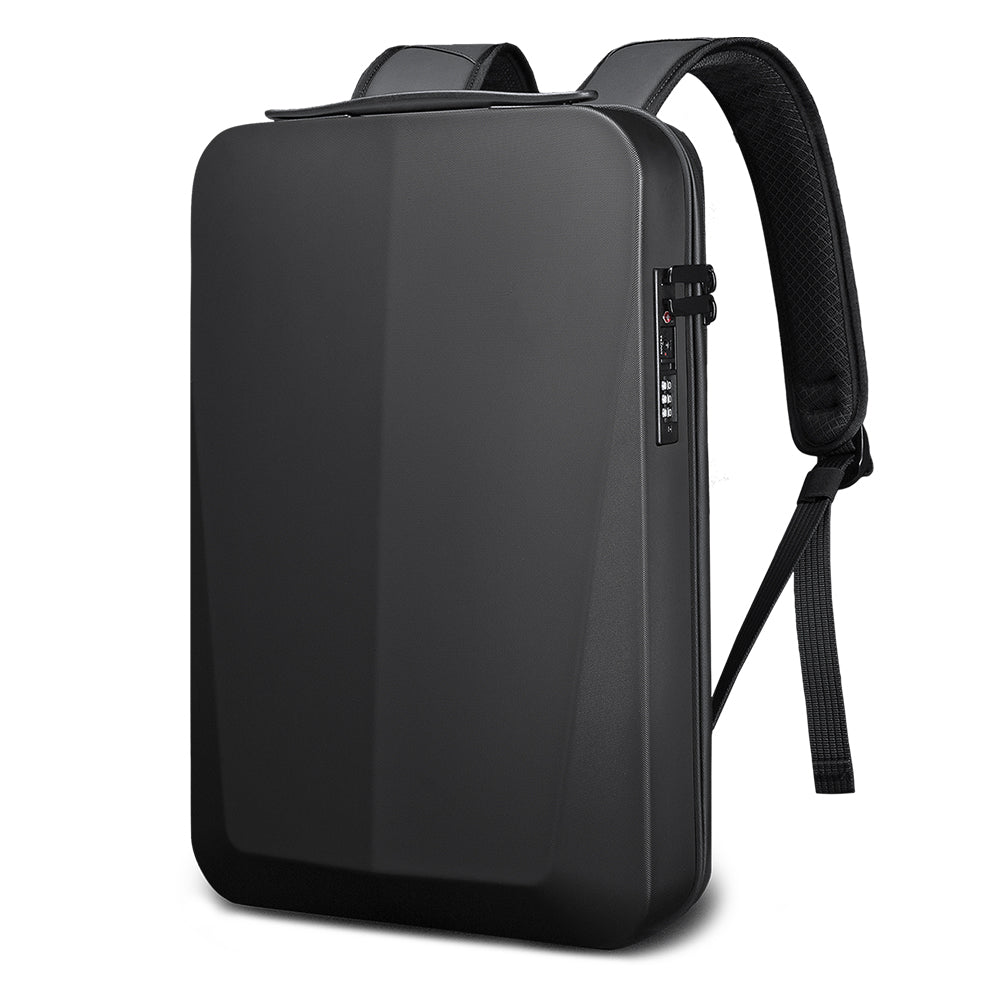 BANGE Tech Diebstahlsicherer Hartschalen-Business-Rucksack mit TSA-Schloss und USB-Ladeanschluss 0