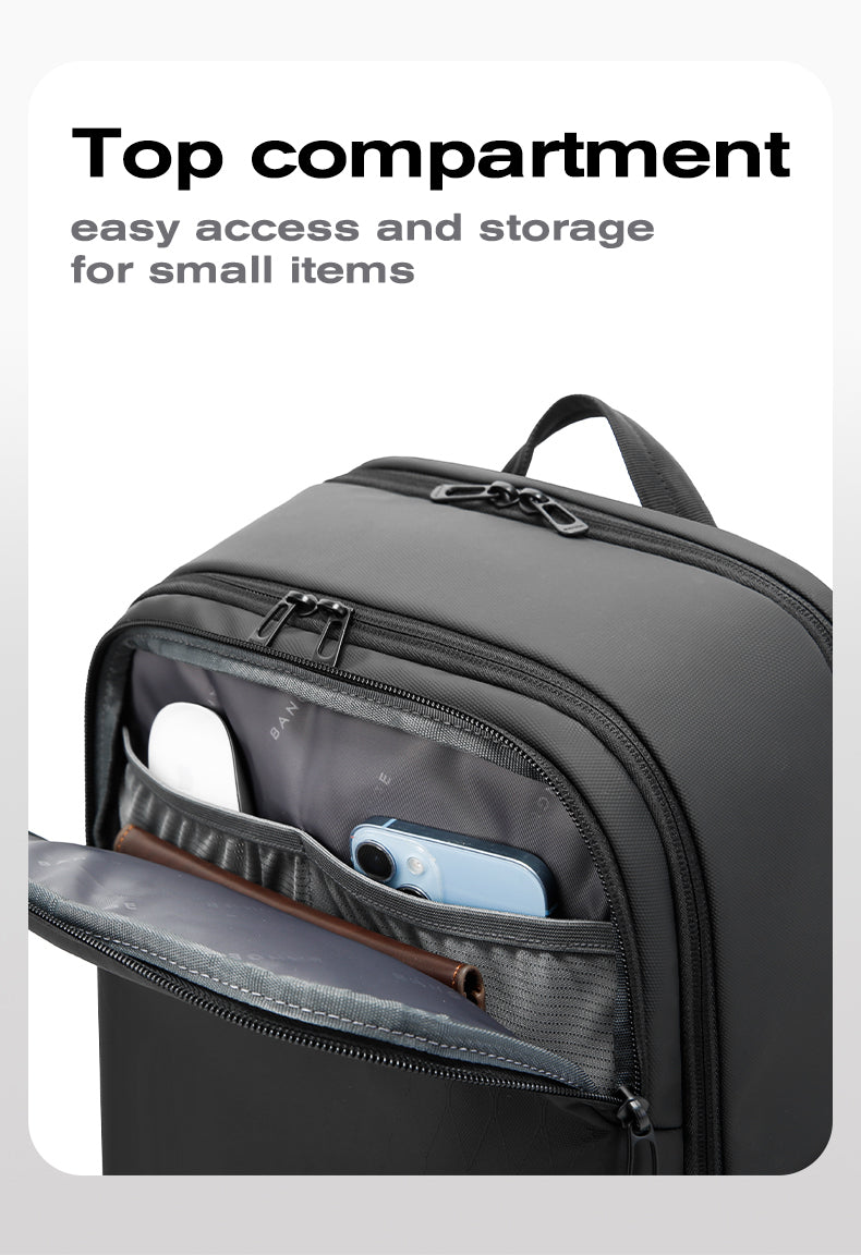 BANGE Urban Stylish Laptop-Rucksack 15,6 Zoll für Business und tägliches Pendeln 5