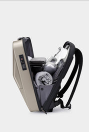 BANGE Wasserdichter Hartschalen-Rucksack mit TSA-Schloss für Business und Pendler 7