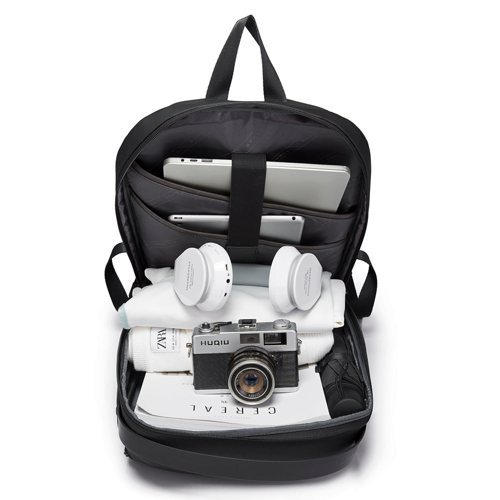 BANGE modischer, schlanker, wasserdichter Laptop-Rucksack für Männer, passend für 15,6 Zoll 1