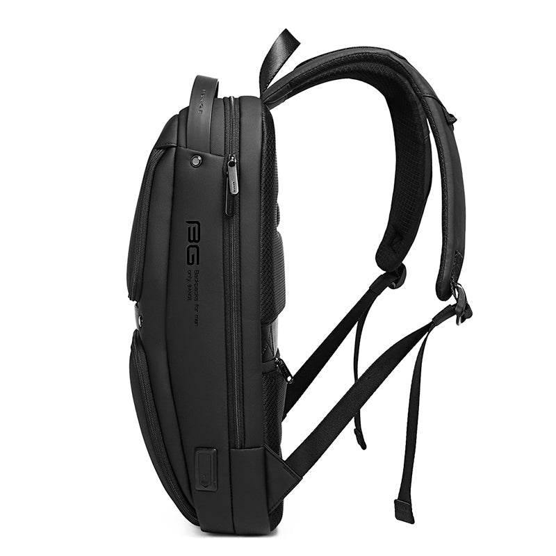 BANGE modischer, schlanker, wasserdichter Laptop-Rucksack für Männer, passend für 15,6 Zoll 2