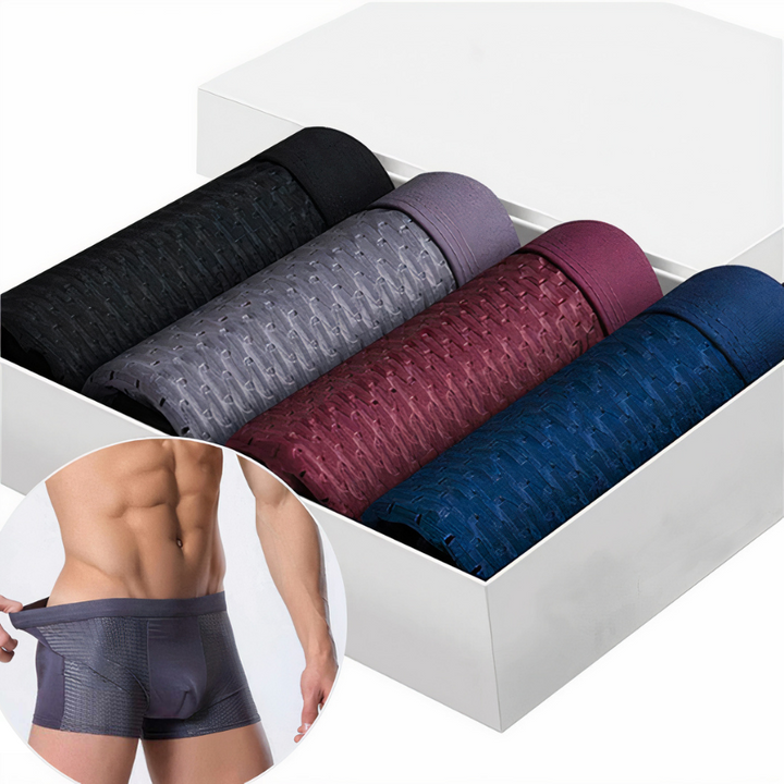 Bambus Herren Boxershorts (10er Set) - Daan 0