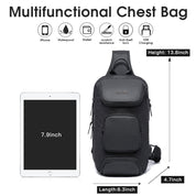 Bange Fashion Anti-Diebstahl-Sling-Rucksack für Männer oder Frauen 2