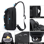 Bange Fashion Anti-Diebstahl-Sling-Rucksack für Männer oder Frauen 5