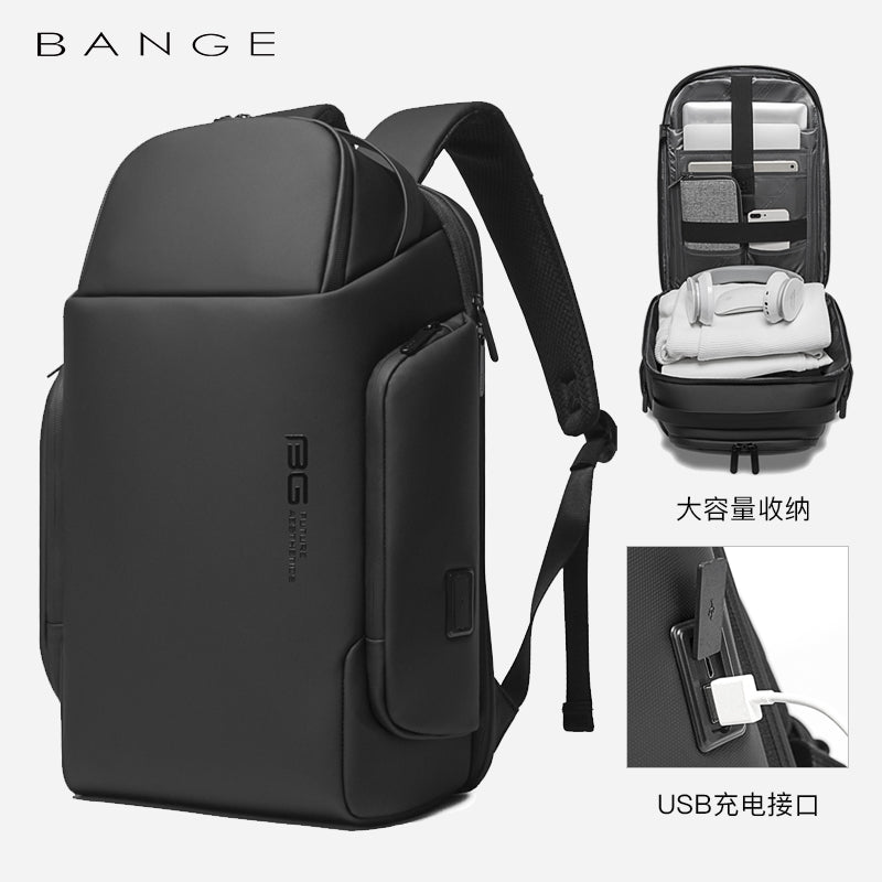 Bange Neu eingetroffen passend für 15,6 Zoll Laptop-Rucksack Wasserdichter Business-Rucksack 0