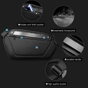 Bange Neue Sling Bag, wasserdichte Reise-Crossbody für Herren 5