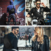 Bange Neue Sling Bag, wasserdichte Reise-Crossbody für Herren 6