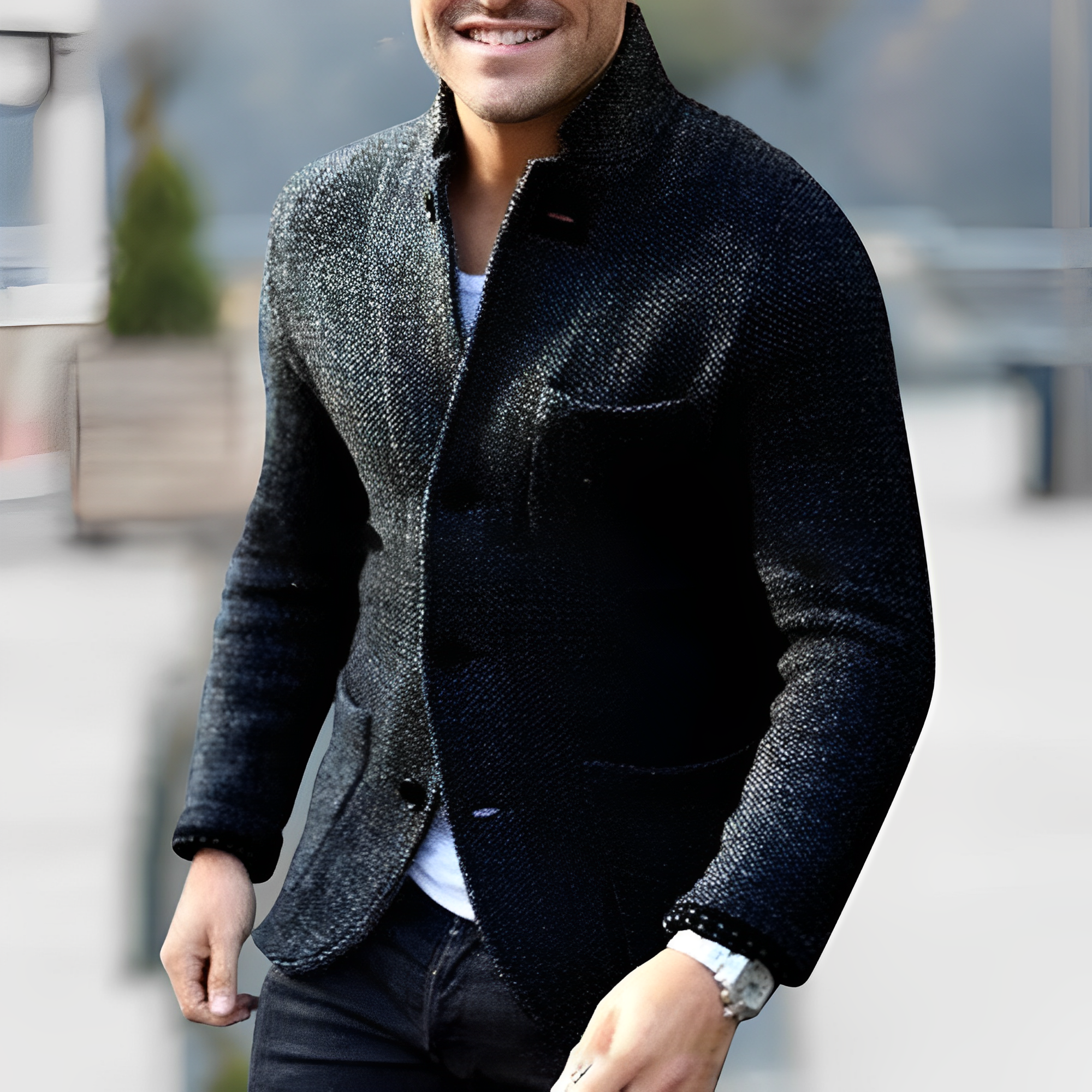 Elias | Stilvolle Herrenmantel im Vintage-Look