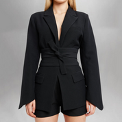 Lara | Stylischer Blazer mit Gürtel für Elegante Outfits