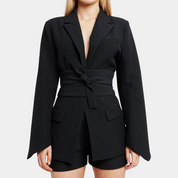 Lara | Stylischer Blazer mit Gürtel für Elegante Outfits