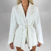 Lara | Stylischer Blazer mit Gürtel für Elegante Outfits