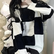 Aria | Modischer Fransen-Strickpullover für Damen