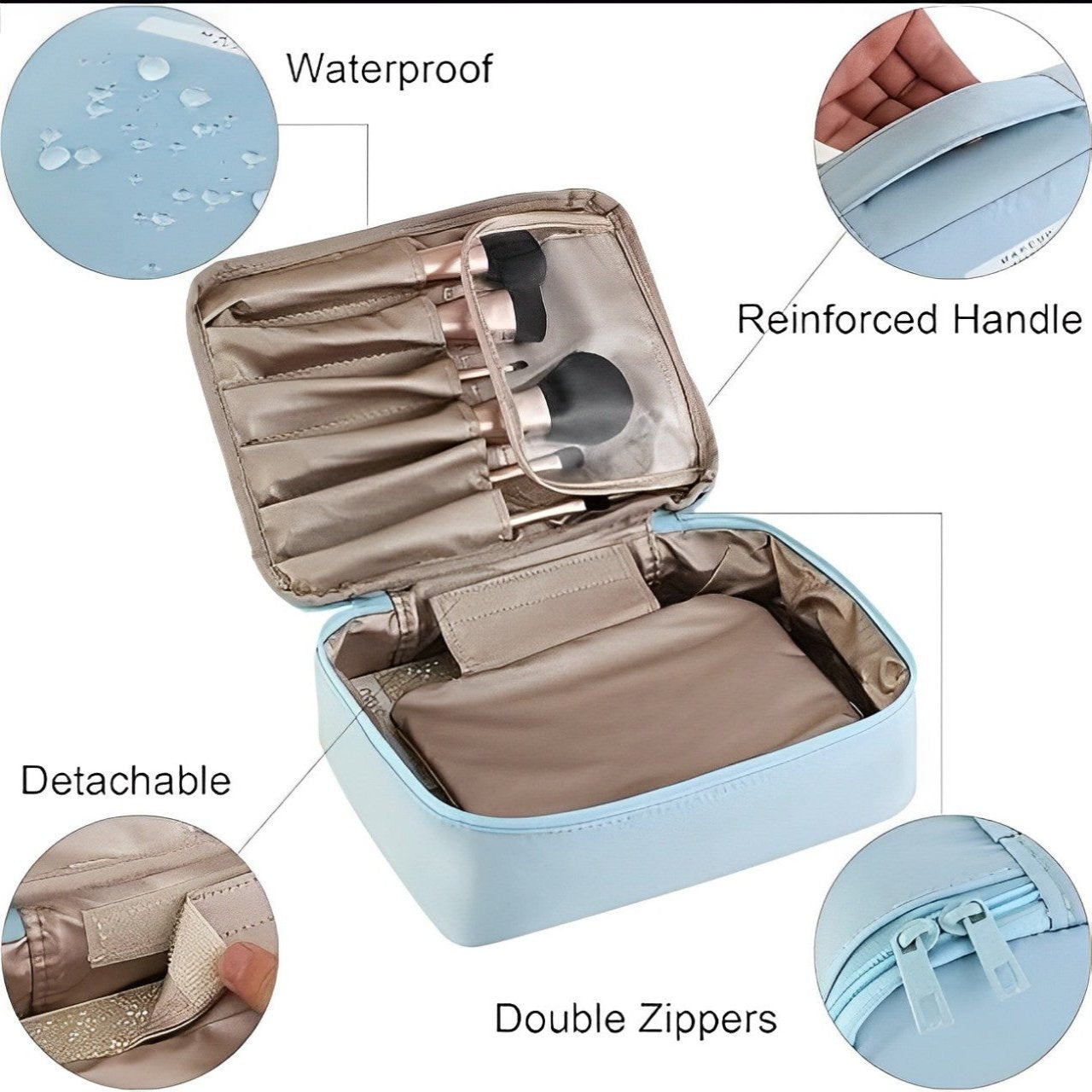 Janiyah | Vielseitige & leichte Beauty Essentials Tasche