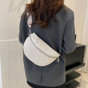 Stylische Wildleder Umhängetasche von ELVIRA - Das ultimative Must-Have Accessoire!