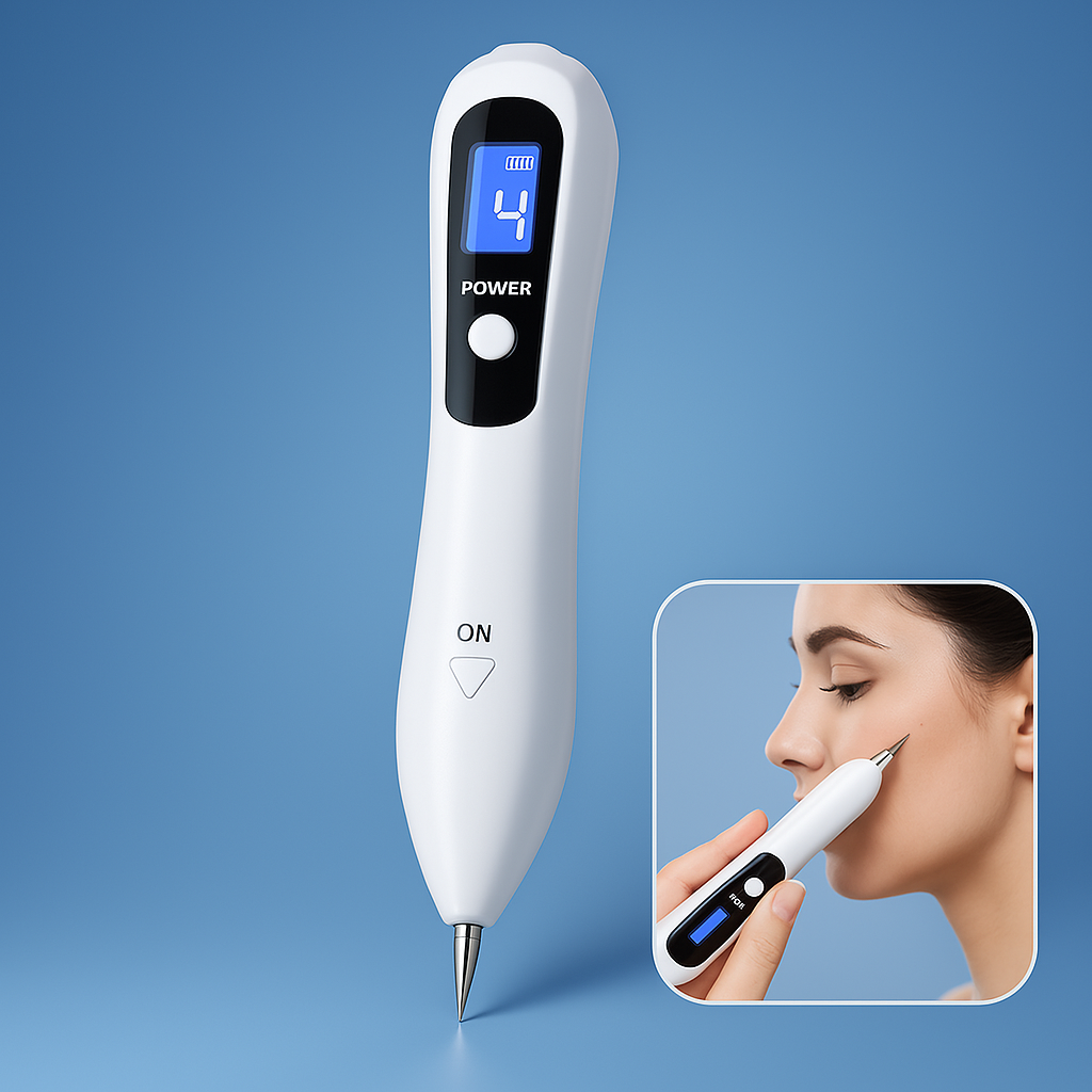Clearskinpro -Laser -Plasma -Stift - Nicht -invasiv | Für Sommersprossen, Hautmarke, Fleck, Maulwurf und Tattoo zu Hause entfernen 0