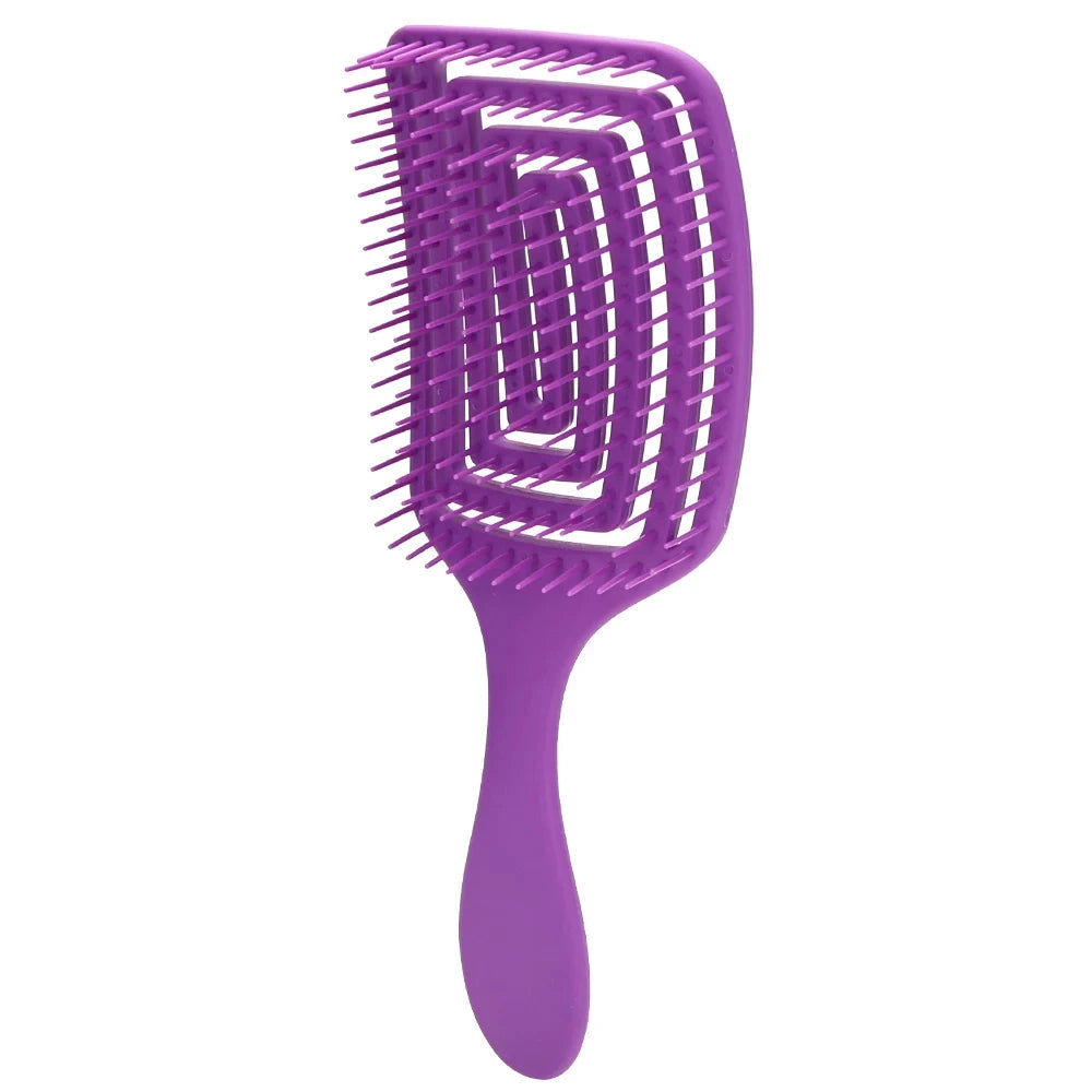 Curlcare Comb - Bristle & Nylon Pinsel zum Styling und Massaging 1