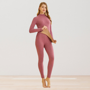 CIA | Damen Winter Thermo Unterwäsche Set