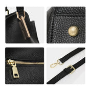 Damen-Tragetasche aus echtem Leder mit großem Fassungsvermögen 6