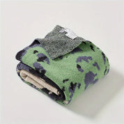 Damen Kuscheldecke Weich Mikrofaser Naturinspirierte Muster 3