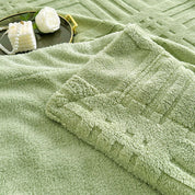 Damen Kuscheldecke aus Mikrofaser mit Stilvollem Karomuster für Gemütliche Abende 8