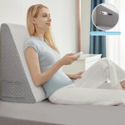 Das Premium -Keilkissen - erhöhen Sie Ihren Schlaf und atmen leichter 5