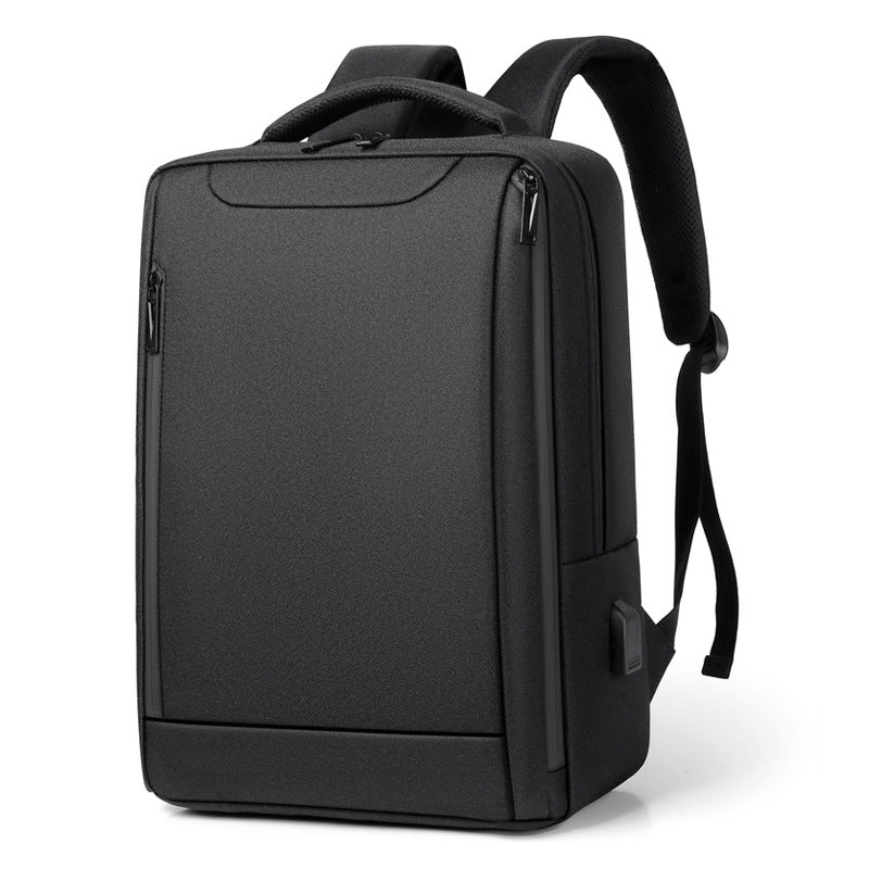 Diebstahlsicherer, wasserdichter Laptop-Rucksack mit USB-Ladefunktion 0
