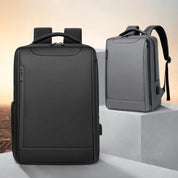 Diebstahlsicherer, wasserdichter Laptop-Rucksack mit USB-Ladefunktion 1