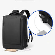 Diebstahlsicherer, wasserdichter Laptop-Rucksack mit USB-Ladefunktion 7