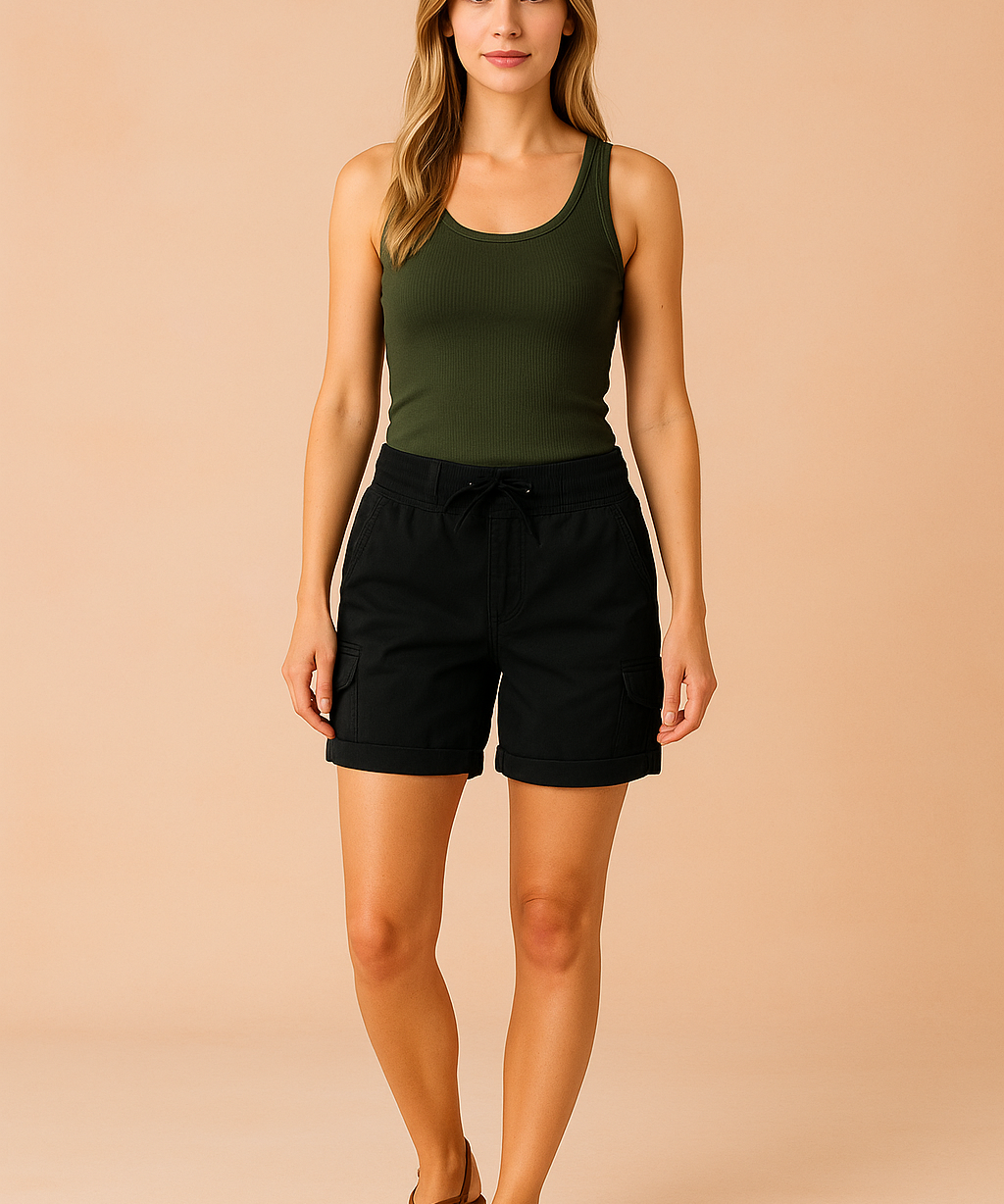 Dorothy Cargo Frauenshorts mit Taschen jeden Tag 1