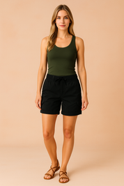 Dorothy Cargo Frauenshorts mit Taschen jeden Tag 1