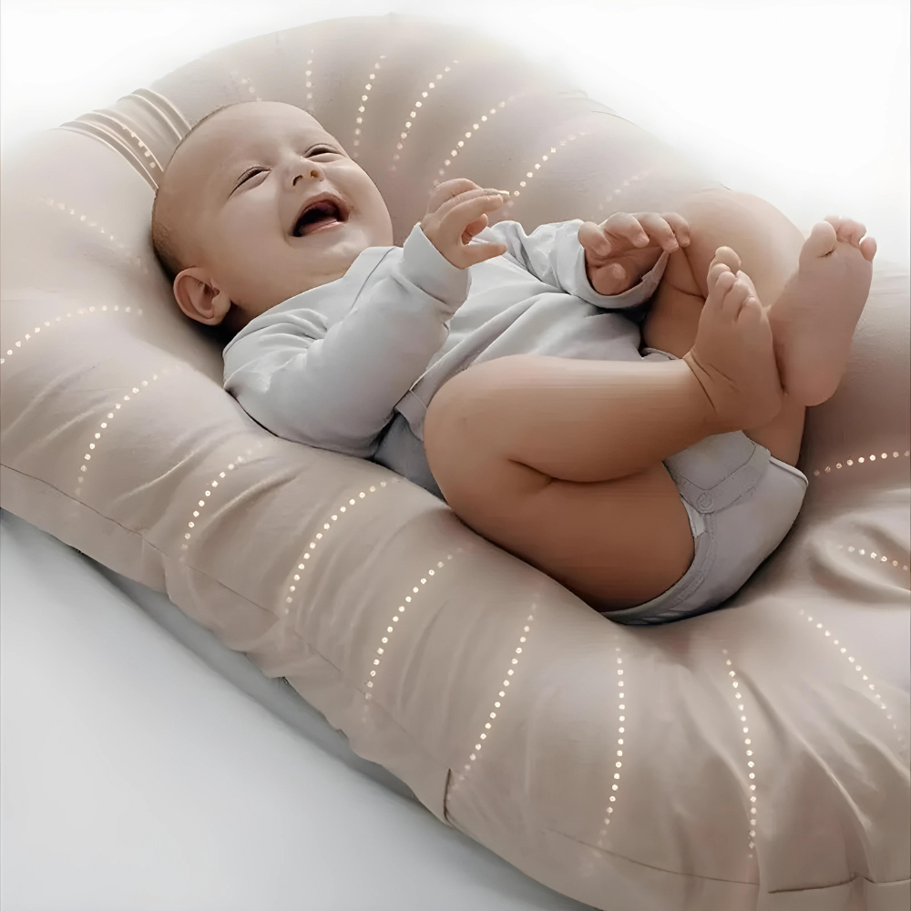 DreamNest Babykissen | Sicher, bequem, ergonomisch, weich, vielseitig 1