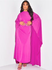 ESTELA | Elegantes Kleid mit Fledermausärmeln